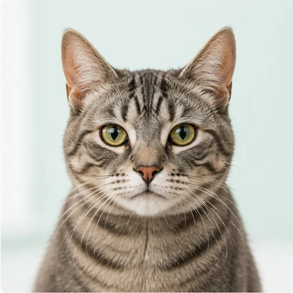 Retrato da gata Luna